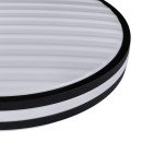 Светильник светодиодный Vestum GRILL матовый 96W 480*65мм 3000К- 6500К 7500Lm с пультом черный, VS-81020 Светильник светодиодный Vestum GRILL матовый 96W 480*65мм 3000К- 6500К 7500Lm с пультом черный, VS-81020