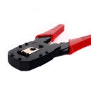 Обжимной инструмент для штекеров  TF/UTP/FTP 4p 6p 8p, EH-CMP-01
