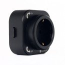 Розетка трекова з/з Pandora Black (Чорний) 16 A, EH-PT-001B