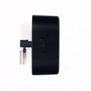 Розетка трековая двойная USB Pandora Black (Черный) 2,4 А, EH-PT-002B