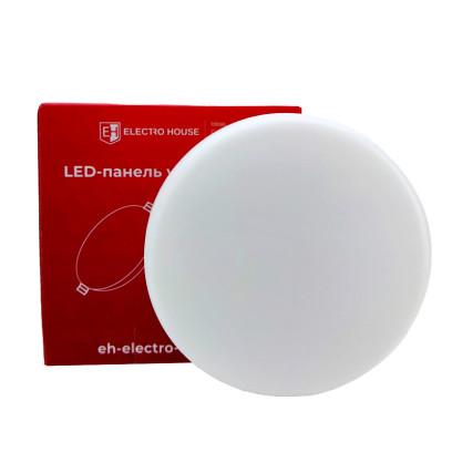 LED панель універсальна Кругла 6500К 18 Вт 1400 Лм, EH-PU-18R