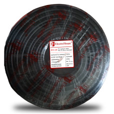 Кабель коаксіальний RG-6U CCS 0,75 без фольги Чорний ПВХ