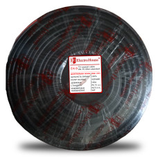 Кабель коаксіальний RG-6U Cu 0,75 без фольги Чорний ПВХ