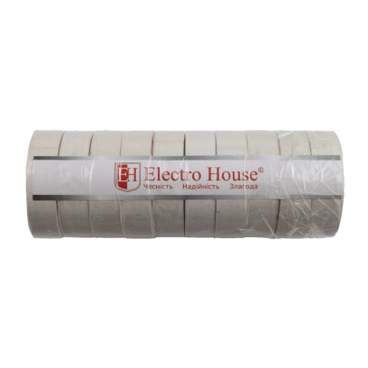 Белая изолента 50 м, EH-AHT-1837