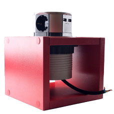 Компактна меблева розетка (горизонтальна) 3х16 А, 2хUSB 2,4 А IP40
