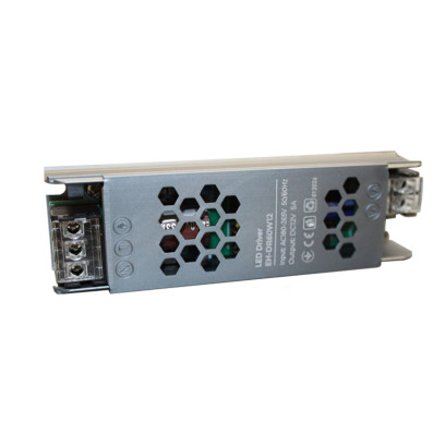 LED драйвер компактний 60 Вт 12 В (серія Стандарт IP20), гарантія 2 роки, EH-DR60W12