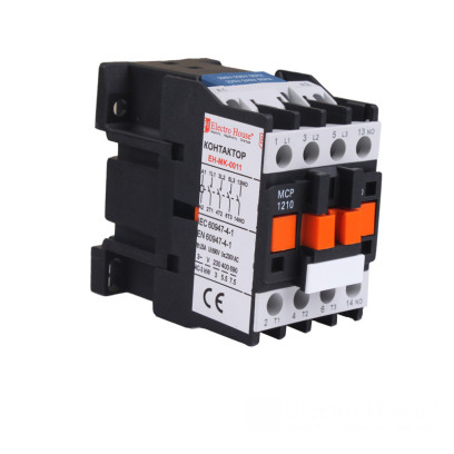 Контактор магнитный 12 A 3P 220V 4 нормально открытых контакта, EH-MGK-0011