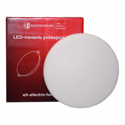 LED панель універсальна Кругла 4000К 32 Вт 3200 Лм, EH-PU-32RD