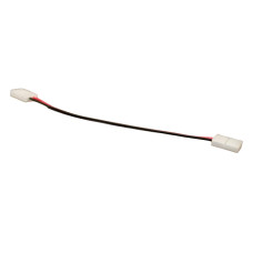  Конектор 8мм 2 затискача-провід 2pin, 15 см