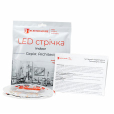  LED стрічка 13,5Вт 24 В 2835 120 діодів 150Лм/Вт теплий білий 2800К (серія Architect), гарантія 3 роки
