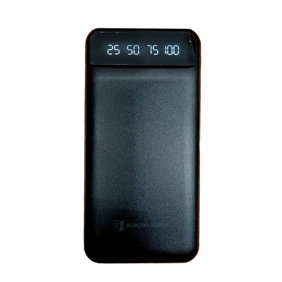 Power Bank 20000 mAh із ліхтариком type-c Чорний, EH-P-02-B