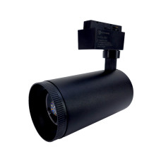 LED світильник трековий з функцією ZOOM Graceful light Чорний 30 Вт 2500 Lm 4100К