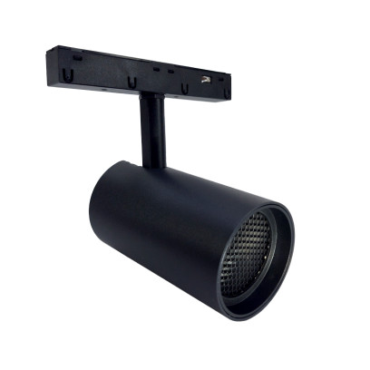 LED Трековий світильник Magnetic Light на ніжці Чорний 12 Вт 4000К, EH-TMLS-12W