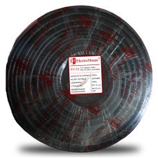 Кабель коаксіальний RG-6U CCS 0,75 без фольги Чорний ПВХ