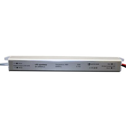 LED драйвер компактний 18 Вт 24 В (серія Тонка), гарантія 2 роки, EH-DR18WL2