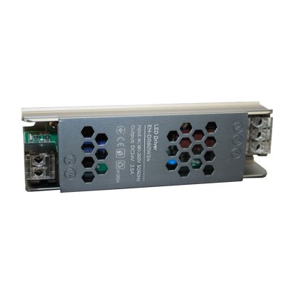 LED драйвер компактний 60 Вт 24 В (серія Стандарт IP20), гарантія 2 роки, EH-DR60W24