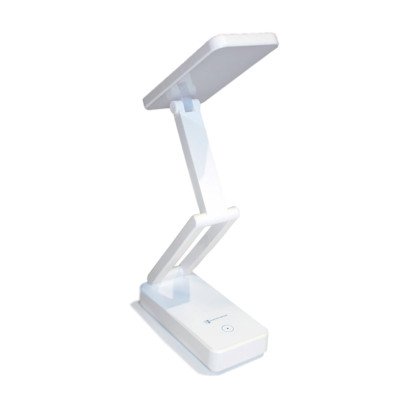LED світильник настільний розкладний Білий з акумулятором 3CCT, EH-LMT-08W