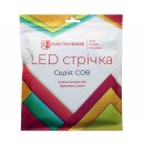 LED лента 10Вт 24 В COB 320 диодов 100Лм/Вт нейтральный белый 4500K (серия COB), гарантия 3 года, EH-STR5COB