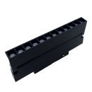 Трековий світильник Маgnetic Light Чорний 12 Вт поворотний 230х22 мм 4000К, EH-TMLF-12W