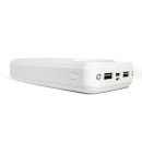 Power Bank 20000 mAh із ліхтариком type-c Білий, EH-P-02-W