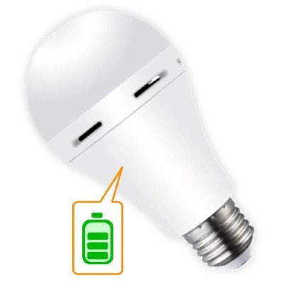 Лампа акумуляторна Е27 LED NOAS YL95-0711 6500K, 000058301