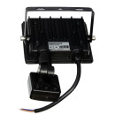 Прожектор светодиодный с ИК датчиком движения EVROLIGHT FM-01D-20 20W 6400К