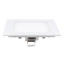 Світильник точковий врізний Євросвітло 6Вт квадратний LED-S-120-6 4200К, 000039172