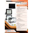 Прожектор светодиодный ЕВРОСВЕТ 50Вт 6400К EV-50-504 PRO-XL, 000040528 Прожектор светодиодный ЕВРОСВЕТ 50Вт 6400К EV-50-504 PRO-XL, 000040528