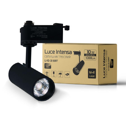 Светильник трековый Luce Intensa LI-10-01 10Вт 4200К черный, 000056799