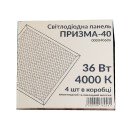 Светильник светодиодная панель 36Вт ПРИЗМА-40 4000K 3000Лм, 000040606 Светильник светодиодная панель 36Вт ПРИЗМА-40 4000K 3000Лм, 000040606