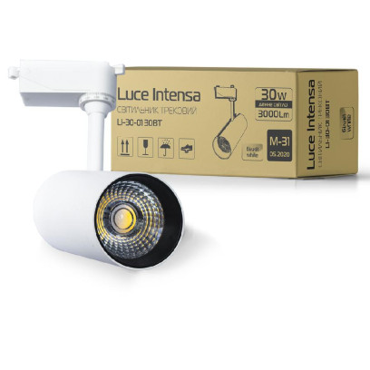 Світильник трековий Luce Intensa LI-30-01 30Вт 4200К білий, 000042752