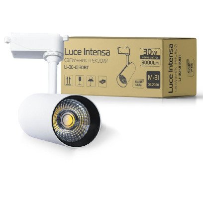 Світильник трековий Luce Intensa LI-30-01 30Вт 4200К білий, 000042752