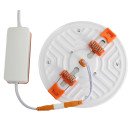 Світильник точковий врізний Євросвітло 9Вт коло LED-R-100-9 4200К без рамки, 000057944 Світильник точковий врізний Євросвітло 9Вт коло LED-R-100-9 4200К без рамки, 000057944