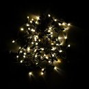 Гірлянда вулична STARLIGHT бахрома теплий-білий 75LED IP44 чорний 2x0.7м, 000057271
