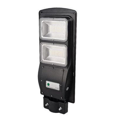 Світильник із сонячною панеллю EVROLIGHT 80LED 6400К SUNBEAM-60 IP65 із сутінковим реле, 000041124
