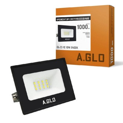 Прожектор світлодіодний A.GLO GL-22-10 10W 6400K, 000058902