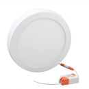 Світильник точковий накладний Євросвітло 18Вт коло LED-SR-225-18 4200К, 000039188