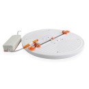 Светильник точечный врезной Євросвітло 36Вт круг LED-R-220-36 4200К без рамки, 000057950 Светильник точечный врезной Євросвітло 36Вт круг LED-R-220-36 4200К без рамки, 000057950