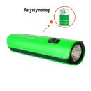 Ліхтарик на акумуляторі LED TGX-8069 з детектором валют зелений, 000058700 Ліхтарик на акумуляторі LED TGX-8069 з детектором валют зелений, 000058700