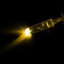 Гирлянда уличная STARLIGHT бахрома белый/желтый Flash 75LED IP44 прозрачный 2x0.7м, 000057267
