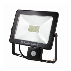 Прожектор с датчиком движения EVRO LIGHT EV-50-01 6400K STAND 4000Лм c датчиком