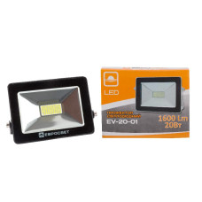 Прожектор світлодіодний EVRO LIGHT 20Вт 6400K EV-20-01 1600Лм SMD НМ