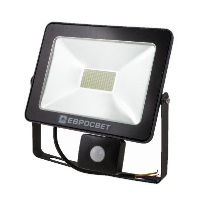 Прожектор світлодіодний EVRO LIGHT EV-30-01 2400Lm з датчиком, 000039332