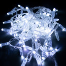 Гірлянда вулична STARLIGHT бахрома білий 75LED IP44 прозорий 2x0.7м, 000057268