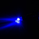 Гірлянда вулична STARLIGHT лінійна синій 100LED IP44 чорний 5м, 000057276