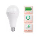 Лампа на акумуляторі Е27 LED SL-EBL-803 АС9W DC3W 6400К, 000058383
