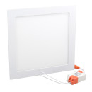 Світильник точковий врізний Євросвітло 18Вт квадратний LED-S-225-18 4200К, 000039197