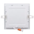 Світильник точковий врізний Євросвітло 12Вт квадратний LED-S-170-12 6400К, 000038841