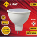 Світлодіодна лампа MR16 6W 4200K 12V IC, MR16-6W-4200K-12V-IC
