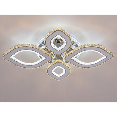 Світлодіодна люстра з пультом FP 23506-2+2H-RGB, FP-23506-2-2H-RGB